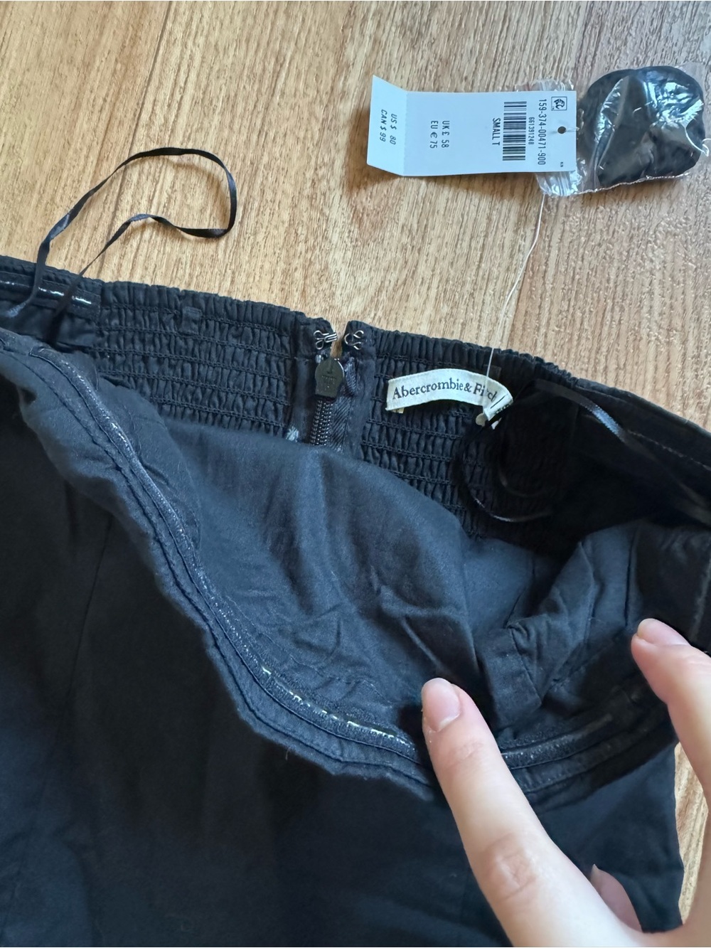 Abercrombie bubble hem mini dress - Picture 5 of 5